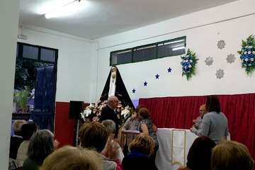 La Santa Cruz y la Virgen de la Paloma se encuentran en El Calero (Foto TA)